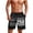 250 Anniversary Black, variant on Hunting Camo Men's Swim Trunks Quick Dry Comfortable Board Shorts with Pockets Elastic Waist Swimwear for Outdoor Water Sports Beach Surfing Swimming and Summer Vacation Man M