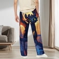 thumbnail image 4 of How to Train Y×our Dra×gon Men's cartoon sleep pants, soft stretch home pajamas, 4 of 5