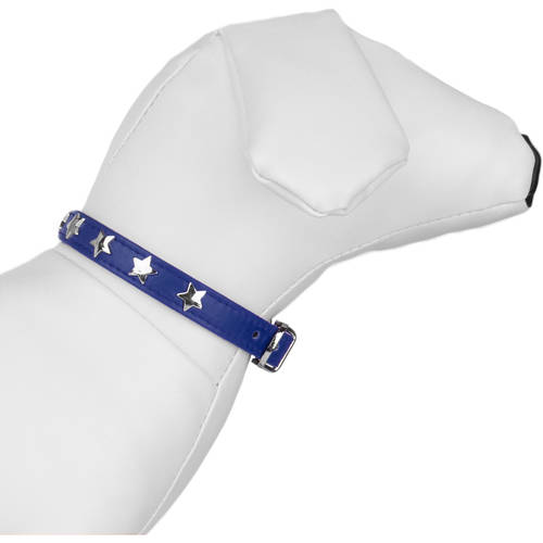 CUECUEPET Adjustable Dog Collar with Embellished Star Bling Charms [Multiple Sizes]