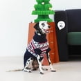 thumbnail image 6 of IECOii Christmas Dog Sweater for Medium Large Extra Large Dogs Halloween Turtleneck Dog Sweatshirt Knitted Warm Pet Winter Clothes,Blue,XL, 6 of 8