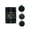 A005- Dark Green, variant on Christmas Tree Ornaments Set 6 Piece Navy Blue Velvet Christmas Balls 7 X 5 Inch Christmas Tree Decorations for Home and Christmas Party Decor 6 Count