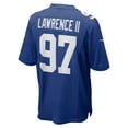 thumbnail image 3 of Men's Nike Dexter Lawrence II Royal New York Giants Team Game Player Jersey, 3 of 4