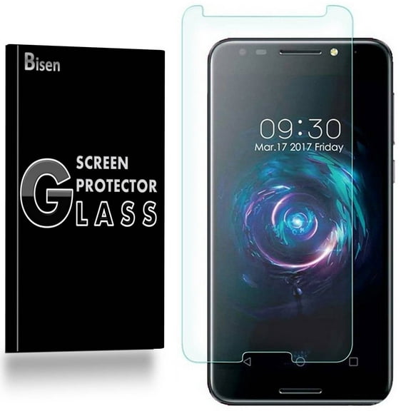 T-mobile Revvl [2-Pack BISEN] 9H Tempered Glass Screen Protector, Anti-Scratch, Anti-Shock, Shatterproof, Bubble Free