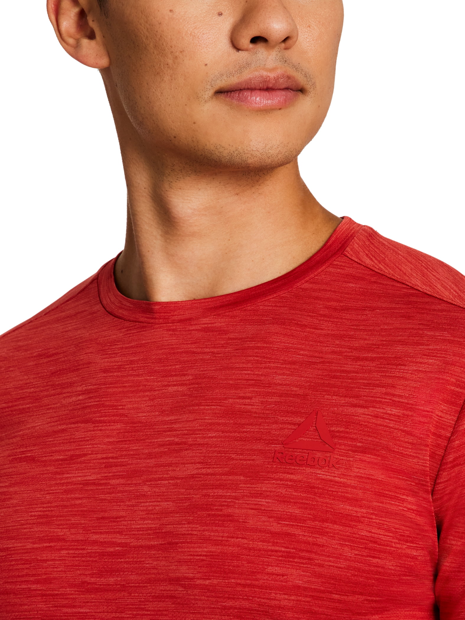 Reebok Mens and Big Mens Stride Performance Long Sleeve Shirt, Sizes XS-5XL