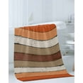 thumbnail image 3 of Burnt Orange Brown Bath Towels for Bathroom Set,Luxury Microfiber Towels Gifts for Women,Quick Dry Beach Kitchen Hand Hair Face Towel and Dish Washcloth,Farmhouse Vintage Wooden Yoga Towels+Set, 3 of 7