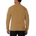 thumbnail image 3 of Lacoste BEIGE Men's Waffle-Knit Thermal Sleep Shirt, US Large, 3 of 4