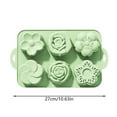thumbnail image 3 of Clearance Sale! Silicone Soap Shaped Soap Suitable For Making Moisturizing Soap Cookies Chocolate Mooncakes Etc Diy Silicone Mould Practical Home Decor 10.6", 3 of 4
