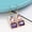 11#, variant on Fashion Amethyst 925 Silver Ear Hook Drop Dangle Earrings Women Wedding Jewelry-2#Green Crystal