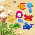 thumbnail image 3 of Beginners Sewing Set,8 Pcs Children Felt Children Felt Sewing Kit Ocean Animals DIY Felt Set State-of-the-Art Design, 3 of 5
