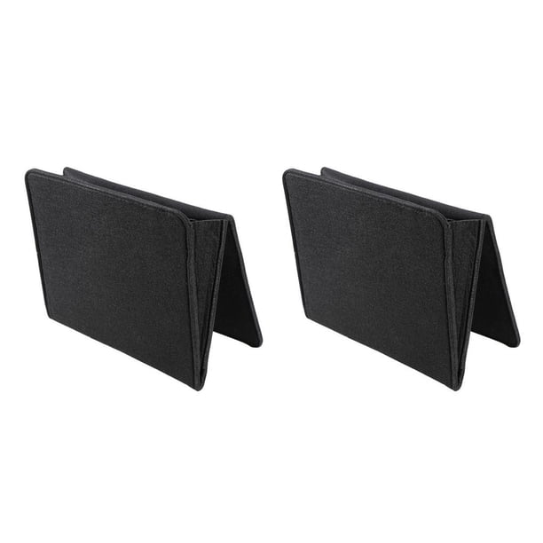Matsuzay Navidad gris cama almacenamiento bolsillos fieltro cabecera colgante almacenamiento organizador titular con 1 bolsillos interiores para cama Type1 NO1 Matsuzay CBP090376