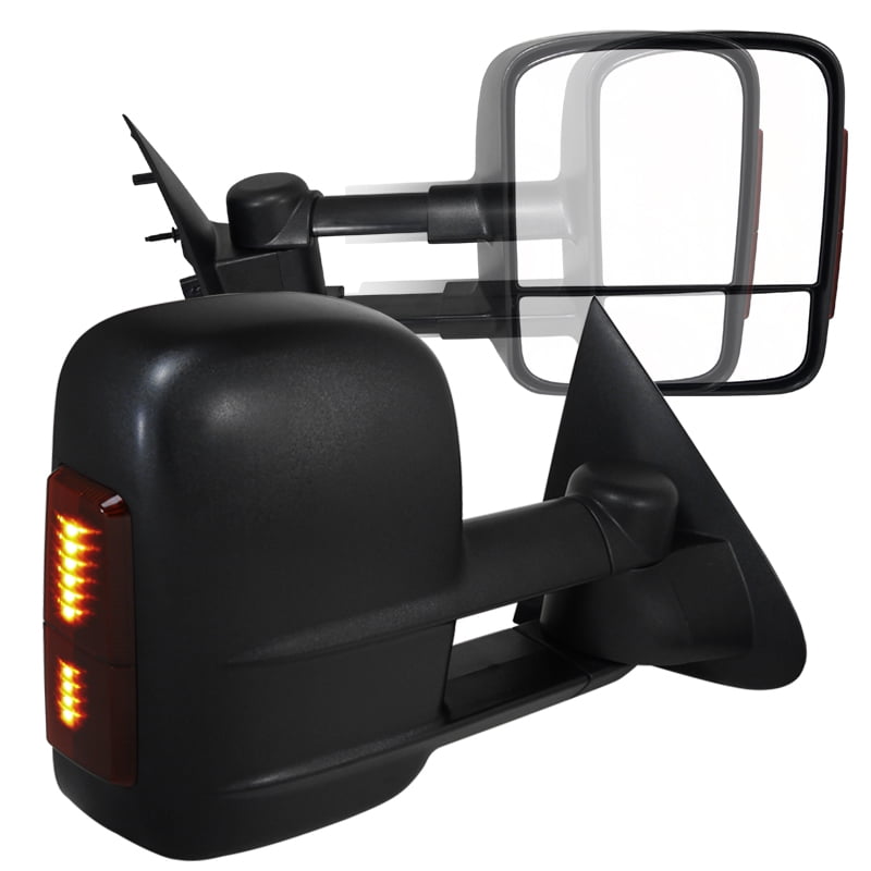 Spec-D Tuning RMX-F15097LED-P-FS Ford F150 Black Led Signal Side Power Towing Mirrors Spec-D Tuning RMX-F15097LED-P-FS Ford F150 Black Led Signal Side Power Towing Mirrors
