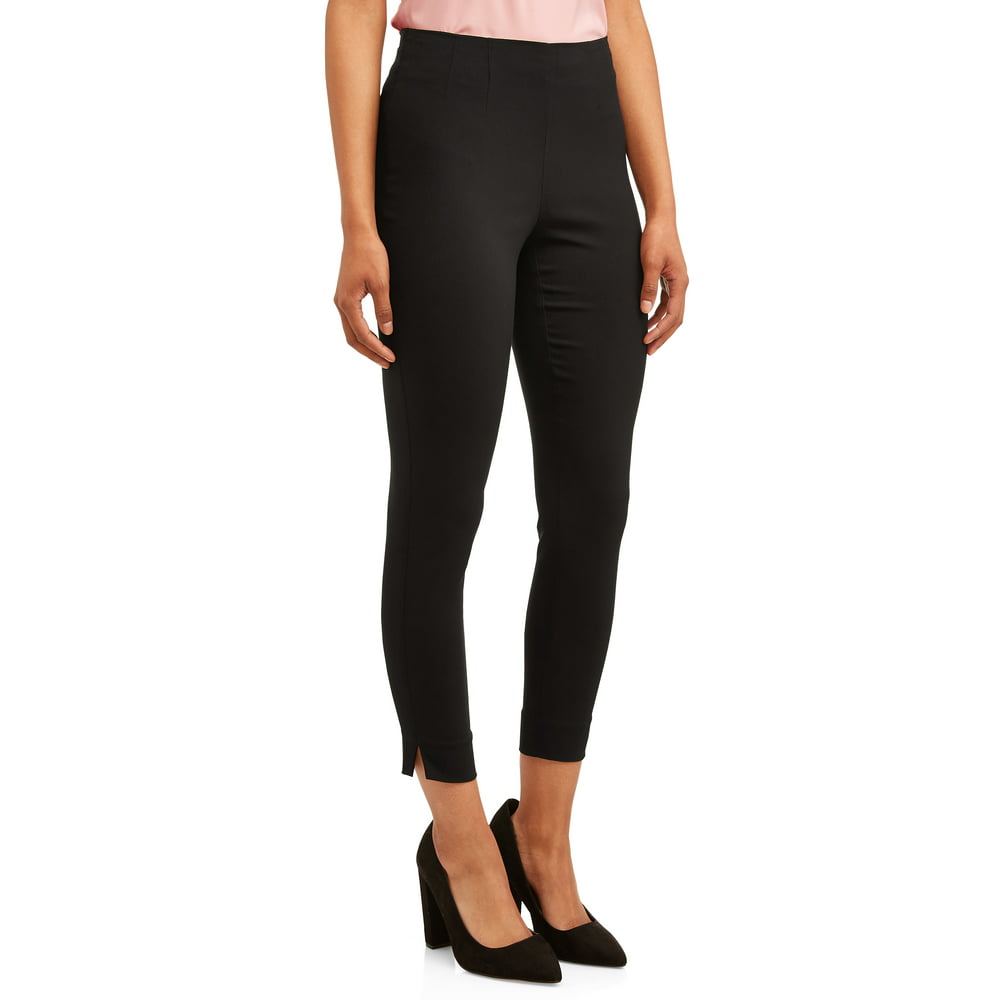 Time and Tru - Time and Tru Women's Millennium Skinny Side-Zip Pant ...