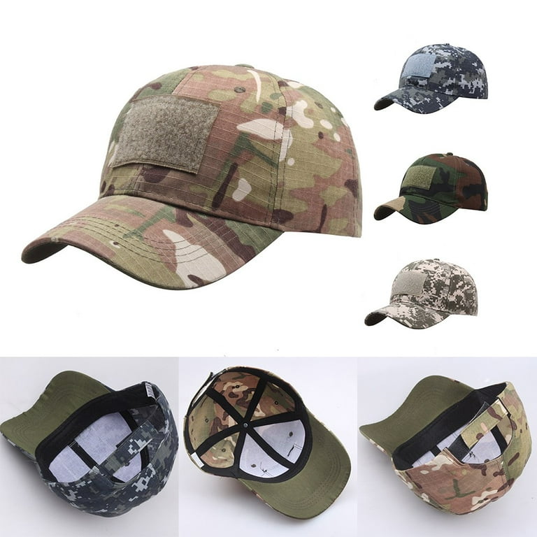 Ana Mens Camouflage Military Adjustable Hat Camo Hunting Fishing Army Baseball  Cap 