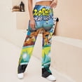 thumbnail image 4 of Scooby-Doo Women's Wide Leg Yoga Pant Comfy Loose Sweatpants High Waist Lounge Casual Athletic Pant Workout Joggers Pant, 4 of 8
