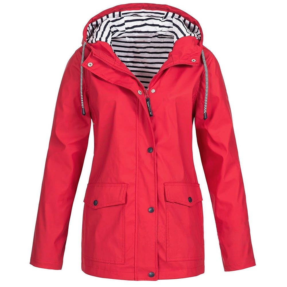 Waterproof Hooded Raincoat 