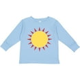 thumbnail image 3 of Inktastic Cute Sun Boys or Girls Long Sleeve Toddler T-Shirt, 3 of 5