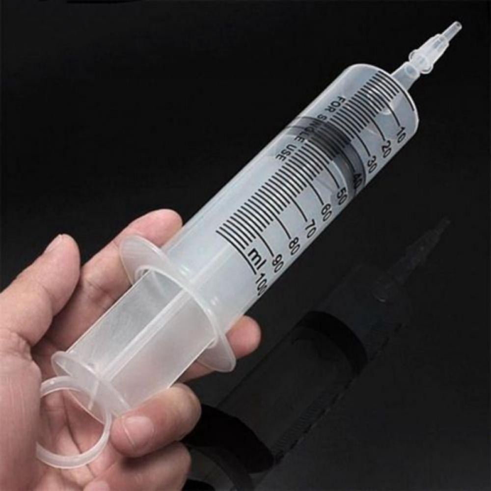 Plastic Syringe Pack with Needles and Caps for Pet Feeding