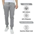 thumbnail image 3 of Galaxy By Harvic Men's Fleece Jogger Sweatpants (S-2XL), 3 of 4