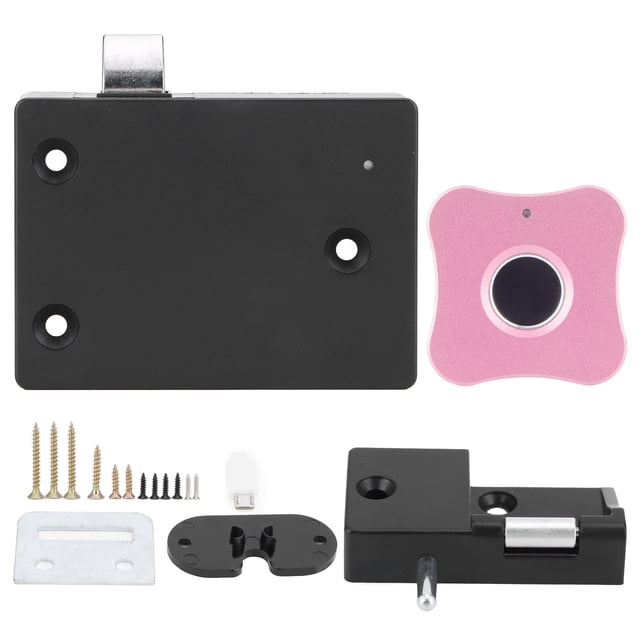 Cerradura pequeña eléctrica Ticfox gabinete de aleación de aluminio Forma de flor Rosa