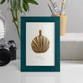 thumbnail image 5 of Gilded Toiletries II - Framed Print w/glass - Ocean Blue, 5 of 8