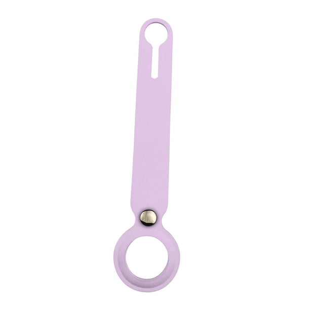 Funda protectora de silicona portátil para Airtags 2021 Púrpura