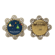 thumbnail image 1 of Broche de flores de Navidad Feliz Navidad para mujeres y niñas Unbranded M, 1 of 3