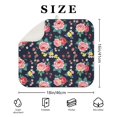 thumbnail image 4 of Pioneer Flower Floral Print Pattern Kitchen Dish Drying Mat 1 Pack, Ultra Absorbent Microfiber Drainer Mat, 16"x18", 4 of 6