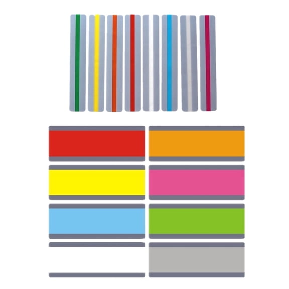 CCOCC 16 Pack Guided Reading Strips Dyslexia Reading Tools Highlight Strips For Books Reading