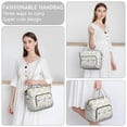 thumbnail image 6 of Pioneer Flower Floral Print Pattern Womens Lunch Box for Work,Insulated Large Lunch Bag for Tween and Teen,Loncheras Para Mujer,Leakproof Adult Lunch Bag for Work,Beach,Travel,Picnic,Camping, 6 of 7
