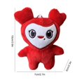 thumbnail image 3 of 9 Piezas Juguete de Peluche De Peluche De KPOP Coreano Twice Momo, lovely Muñeco Llavero Suave Regalo Festivo Adecuado para Amigos y Familiares, 3 of 6