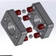 thumbnail image 5 of Placa de montaje paso a paso,Impresora 3D Motor paso a paso Placa de montaje Eje Z,Soporte de placa de montaje del motor de impresora 3D 3 3S 3V2,Soporte de montaje del motor paso a paso de la, 5 of 9