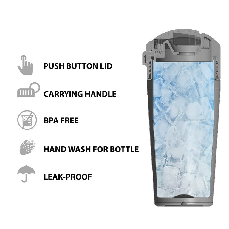 Zak Designs 12 oz. Durable Stainless Steel Kids Water Bottle with  Push-Button Flip Lid and Vacuum Insulation, PAW Patrol 