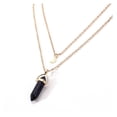 thumbnail image 1 of Collar HUOGUO con colgante de cristal de piedra natural para mujer, 1 of 4