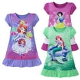 thumbnail image 2 of Robe Tutu Décontractée Enfant Fille Dessin Animé Sirène Manches Courtes Princesse Vêtements, 2 of 4