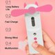thumbnail image 5 of Mini Handheld Fan, Spray Hand Held Fan, Portable USB Rechargeable Small Pocket Fan (Pink), 5 of 5