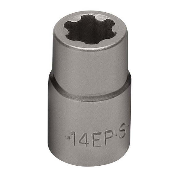 Sk Professional Tools Socket,3/8 in Drive,6-Point Shape, 42714 42714