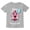 Gray, variant on Gift for 2 Year Old Girl 2nd Birthday Funny Cupcake Toddler Kids T-Shirt 3T Gray