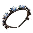 thumbnail image 2 of Jusqu'à 65 % de Réduction Bandeau Perle Strass Bandeau Épingle à Cheveux Accessoires Collier Bagues Boucles d'Oreilles Bijoux en Liquidation, 2 of 2