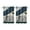 Marble Modern Geometric-11, variant on Marble Modern Geometric Flowers Abstract Kitchen Curtains - Vintage Tier Cafe Curtains for Bathroom Living RV Rod Pocket Window Drapes 36 Inch 2 Panels Set 28"x36" Window Treatment Tiers