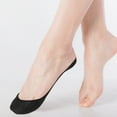 thumbnail image 4 of NICEXMAS 8Pcs Low Cut Invisible Socks for Pumps and Flats with Heel Grip Seamless Toe Ice Silk Socks, 4 of 7