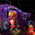 thumbnail image 5 of Guirnalda de luces LED navideñas para exteriores, 100 m, 10 m, 5 m, para decoración de árboles de Navidad, 5 of 5