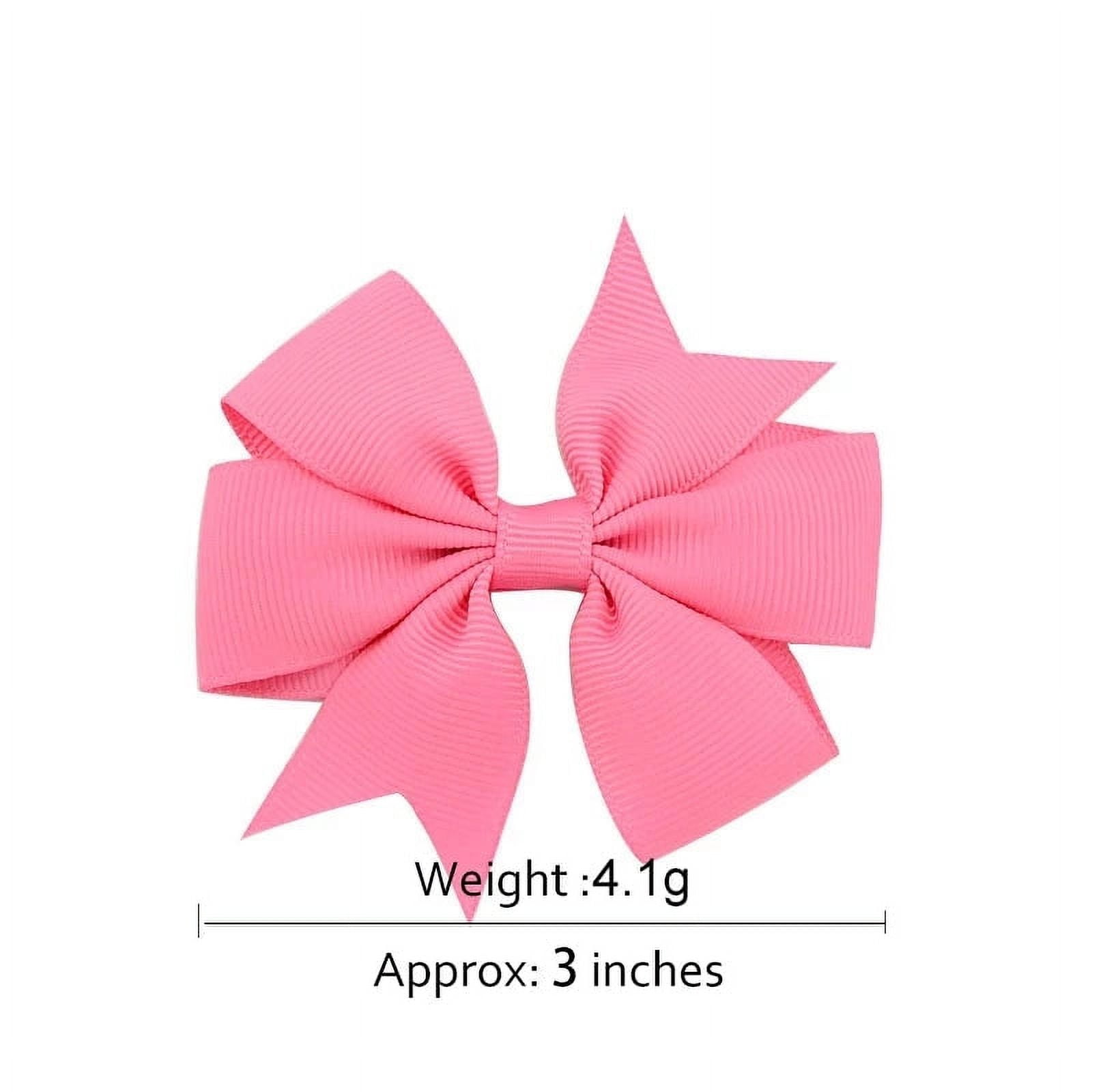Infant Ribbon Bows Hair Clips, Other, 40 Count