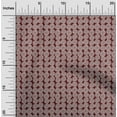 thumbnail image 1 of oneOone Georgette Viscose Fabric Spiral Block Printed Craft Fabric BTY 42 Inch Wide, 1 of 4