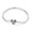 Love Butterfly Clasp, variant on European 925 Sterling Silver Cubic Zirconia Heart Clasp Snake Bracelet fit Charms Beads Pendant for Women Jewelry