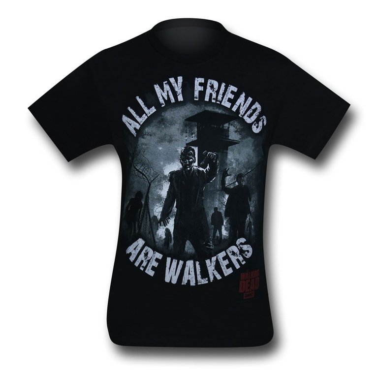 THE WALKING DEAD WALKERS INSIDE AMC FILM NEW T-SHIRT BY OFFICIAL MERCH NEW!!