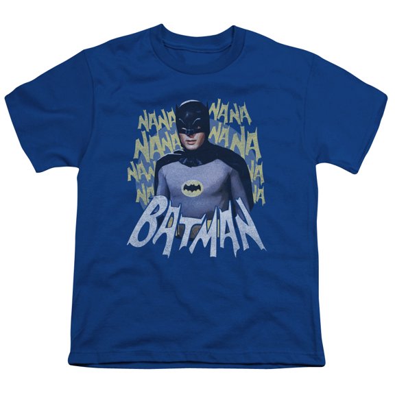 Batman Classic Tv - Theme Song - Youth Short Sleeve Shirt - Small