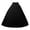 Black, variant on GJSYRH A-Line Hoopless Petticoat Skirt Crinoline Underskirt Half Floor Length Petticoats for Women