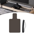 thumbnail image 6 of lacooooppia Pilates Mat for Reformer Cover, Sweat Absorbing Rubber Backing with Mesh Bag Nonslip Pilates Reformer Machine Towel, Mat Brown, 6 of 8