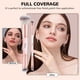 thumbnail image 4 of DUAIU Set de 2 Pinceles Doble Cabeza - Brochas Kabuki y Rubor, Base y Sombra - Brochas Sintéticas Premium para Maquillaje Facial (Rosa), 4 of 6