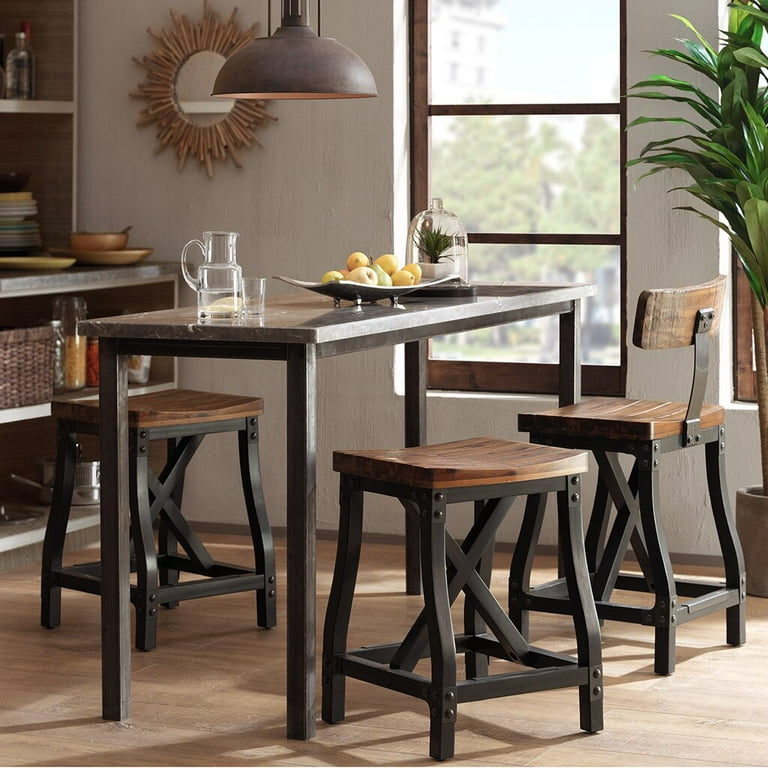 Caseareo Solid Wood Bar Counter Stool Overall Product Weight